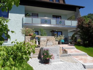 Eingang zu der Ferienwohnung