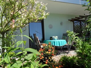 gemütliche Terrasse