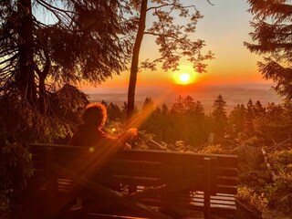 Sonnenaufgang auf der Platte