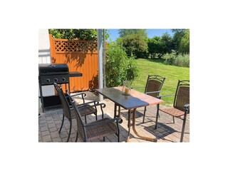 Terrasse mit Gasgrill