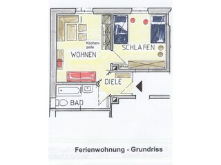 Grundriss Wohnung