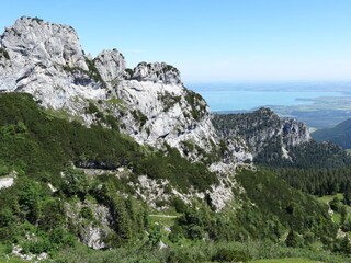Kampenwand mit Chiemseeblick