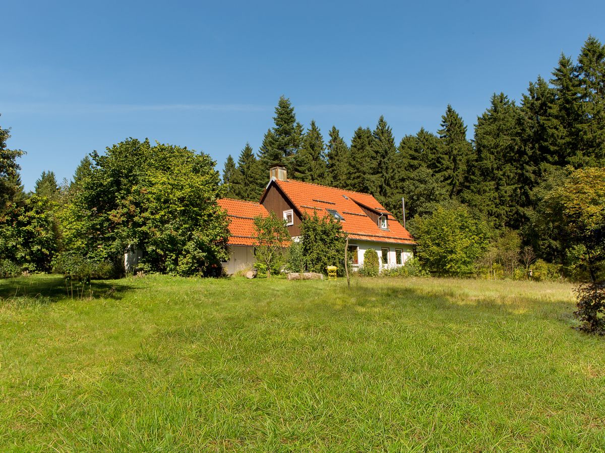 Sommerwiese -Südansicht Forsthaus