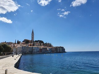 Blick auf Rovinj