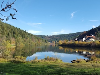 Nagoldstalsperre ideal zum Baden und Entspannen