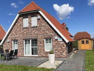 Ferienhaus Neßmersiel Außenaufnahme 2