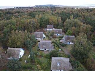 Luftaufnahme Haus Dünenheide 1 ganz hinten