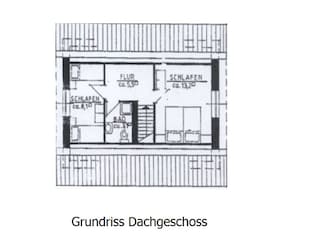Grundriss Dachgeschoss