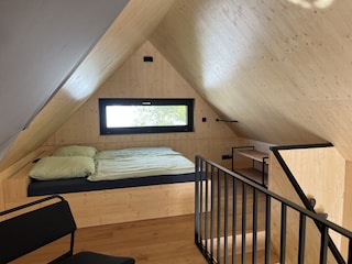 Galerie mit Doppelbett