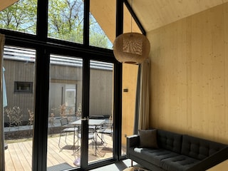 Blick zur Terrasse