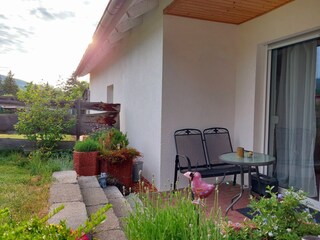 überdachte Terrasse