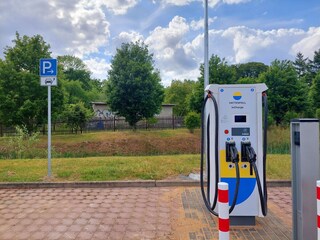 E- Ladesäule am Netto