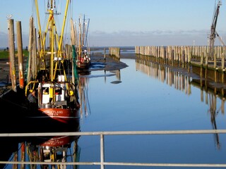 Der nahegelegene Kutterhafen