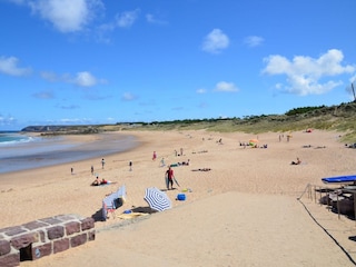 Our local beach in August