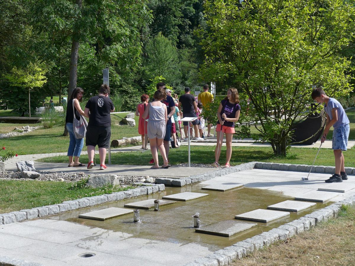 Minigolf im Kurpark