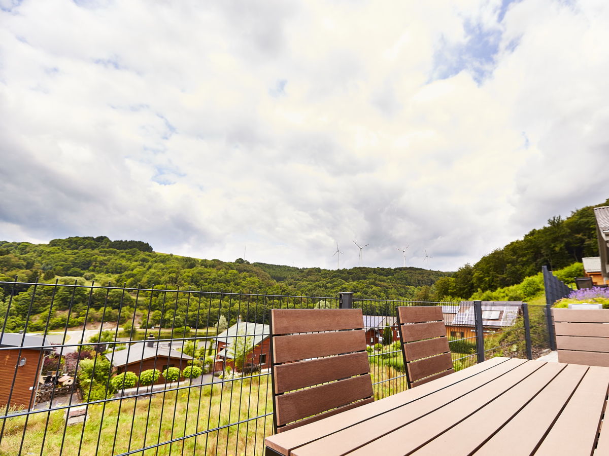 Ferienhaus - Schönblick - Blick von der Terrasse -