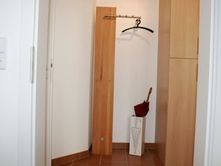 Garderobe im Flur