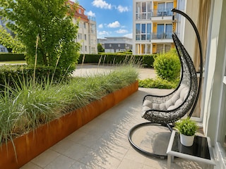 Oder Entspannen auf der anderen Terrasse