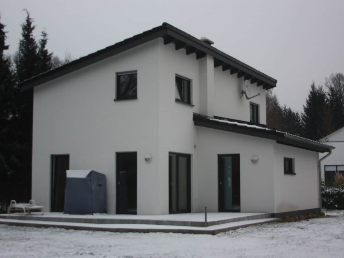 Das Ferienhaus im Winter