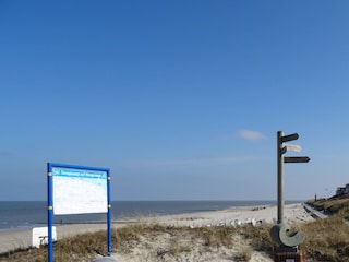 Blick auf den Strand