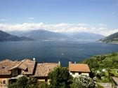 ... breathtaking views of the lake and the Alps