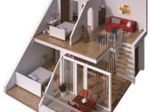 3D-Model der Wohnung