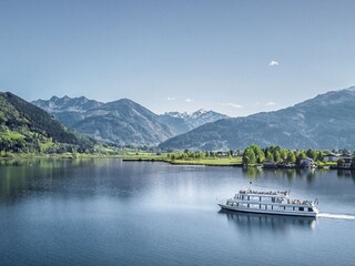 Schifffahrt am Zeller See