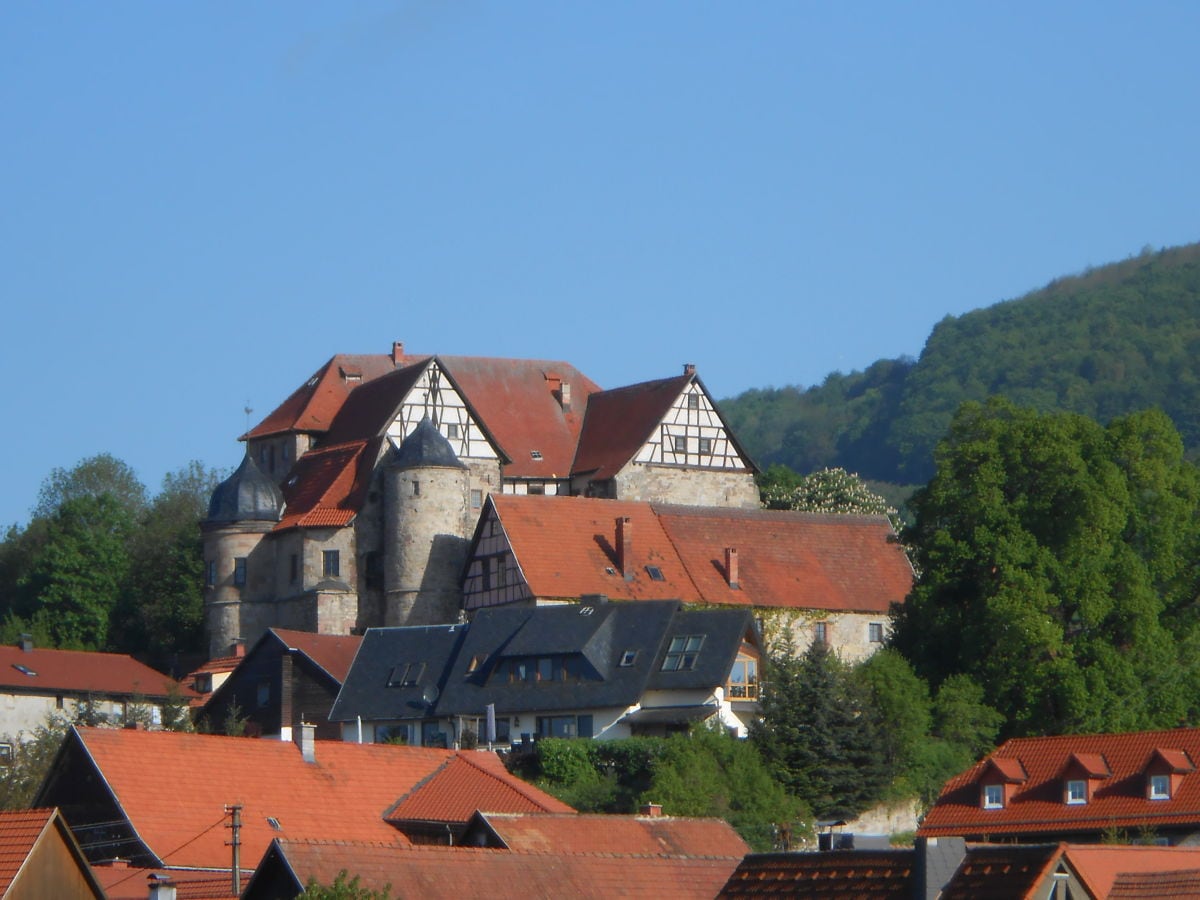 Johanniterburg direkt neben dem Ferienhaus