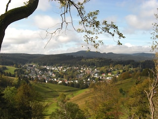 Wundervoller Blick vom Panoramaweg auf Stützerbach