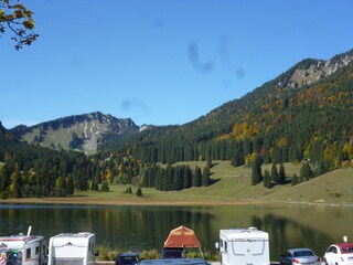 Spitzingssee in unmittelbarer Umgebung