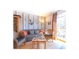 Sitzgruppe mit ausziehbarer Schlafcouch