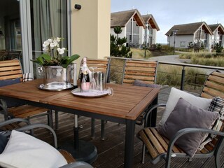 Terrasse zur Marina