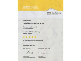 DTV 5-Sterne Klassifizierung