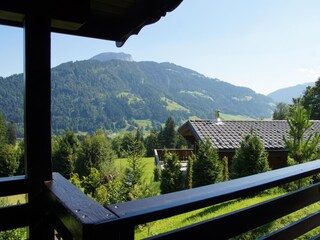 Ausblick vom Balkon (Sommer)