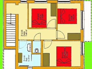 Chalet Wörgl Plano de planta 22