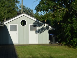 Nebengebäude mit Sauna