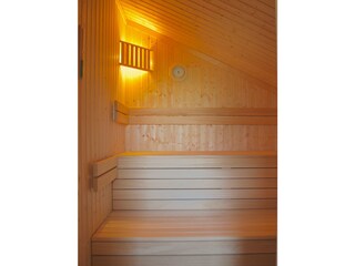 Sauna im Nebengebäude