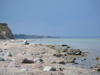 Steilküste mit Strand