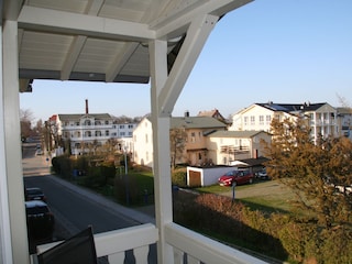 Aussicht vom Balkon