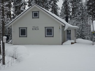 Villa Ronja im Winter