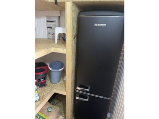 Extra Kühlschrank/Gefrierfach Abstellraum.