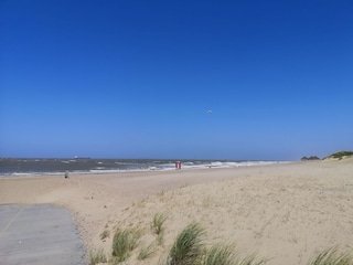 Strand am Hafen