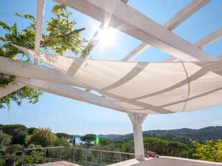 Awning terrace