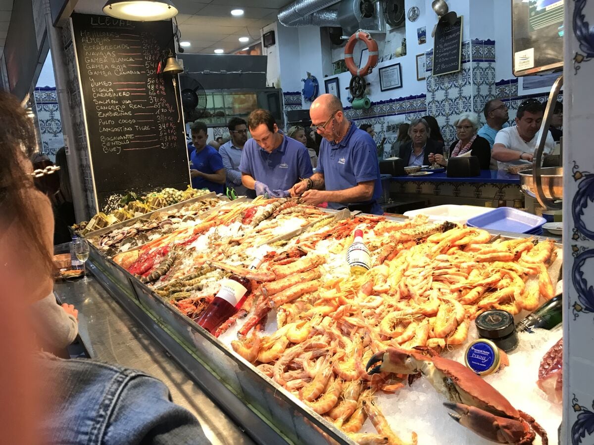 Der Fischmarkt in Santa Cruz