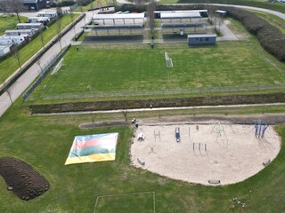 Fußballfeld im Park