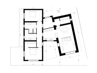 Casa per le vacanze Kamilari Pianta del piano 40