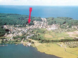 Lage der Parkresidenz Concordia in Sellin