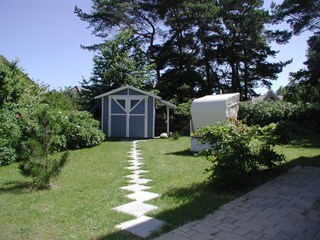 Schöner Garten zum Relaxen