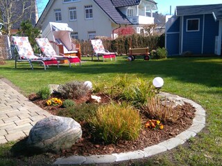 Erholung und Entspannung im hauseigenen Garten