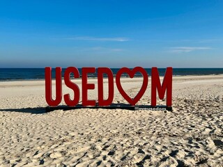 Der Strand im Ostseebad Karlshagen